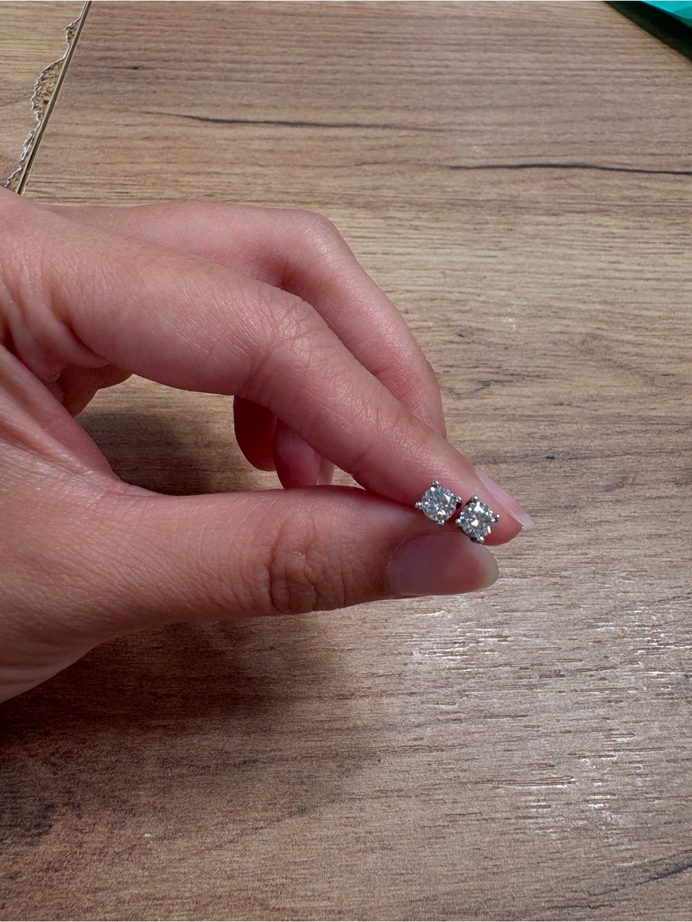 Classic Lab Diamond Stud Earrings